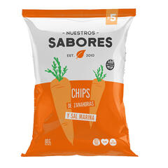 Chips de Zanahoria 80g - Nuestros Sabores