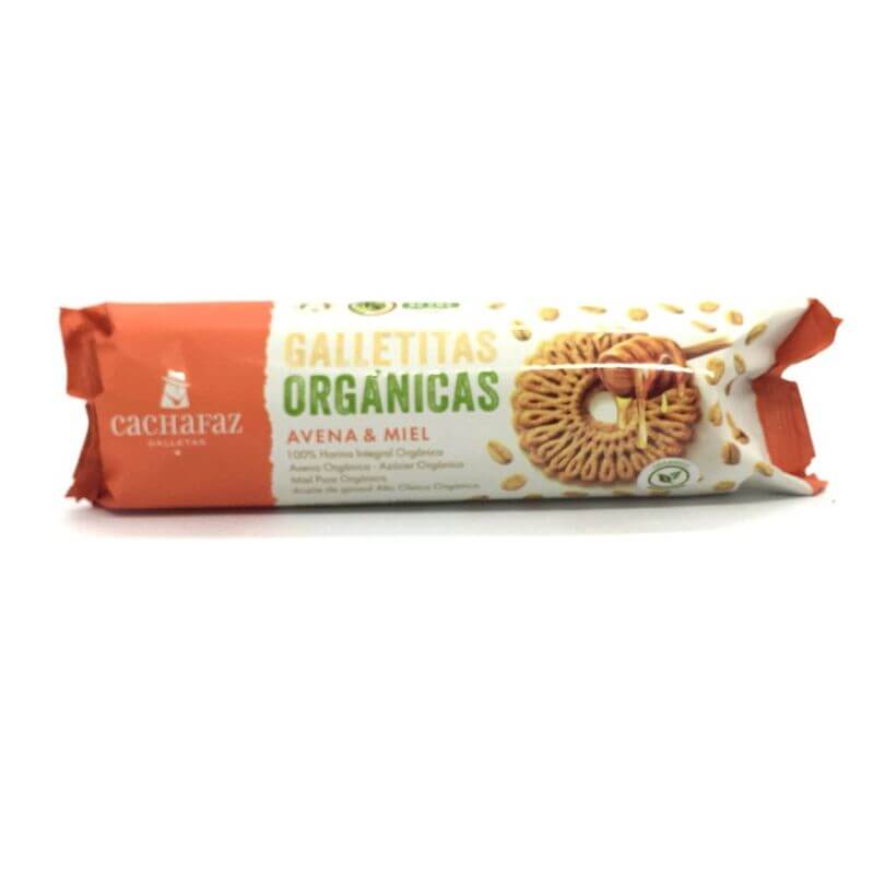 Galletitas organicas de Avena y miel 170g - Cachafaz