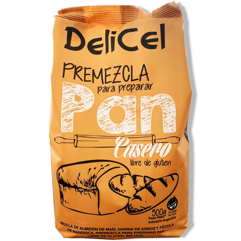 Premezcla Pan 500g - Delicel