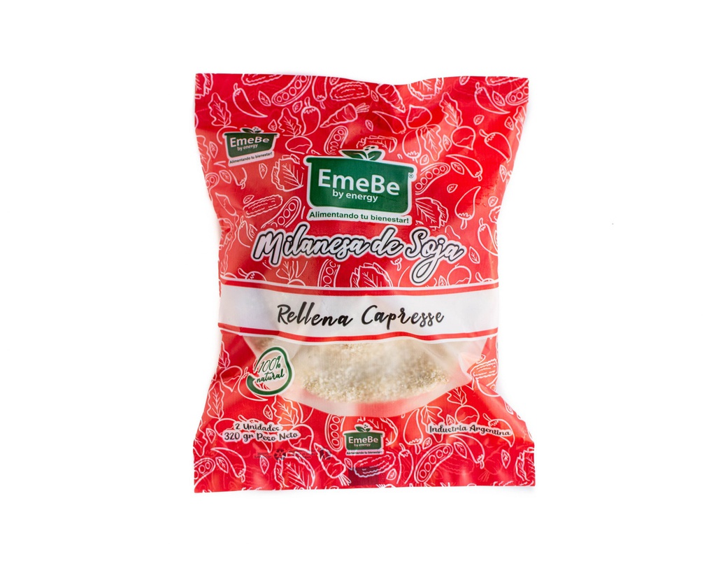 Milanesas de soja capresse 2 unid. - EmeBe