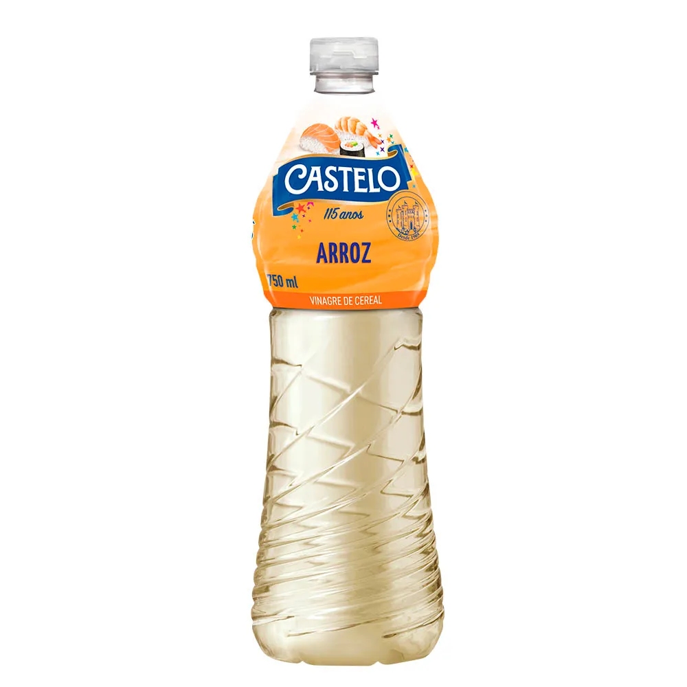 Vinagre de arroz 750ml - Castelo