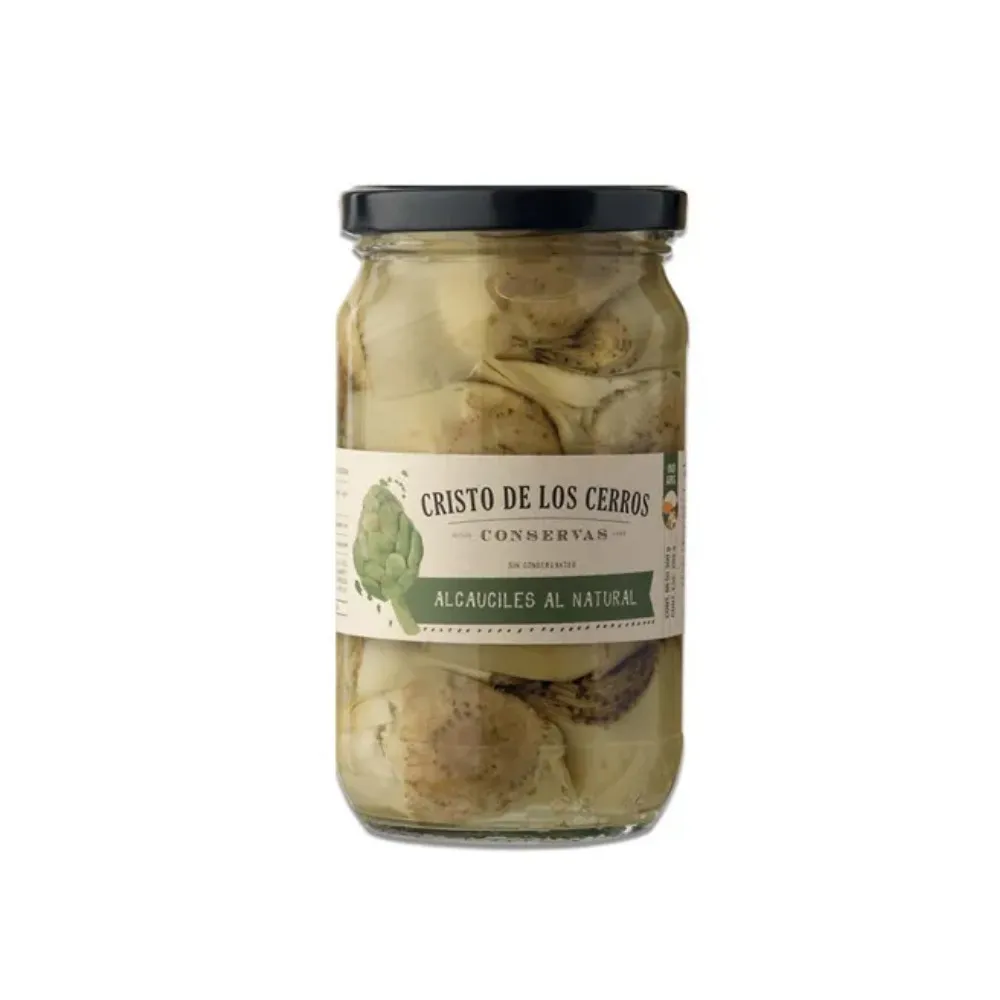 Alcauciles al natural 300 grs - Cristo de los cerros 