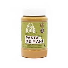 Pasta de mani natural sin azucar 485g - Mani King