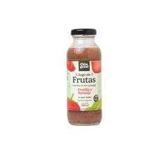Jugo de frutilla, naranja y chia 250ml - Chia Graal