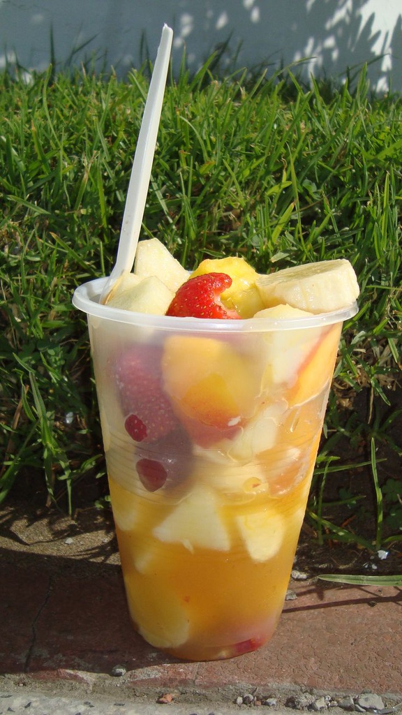 ensalada de frutas chica 350gr.