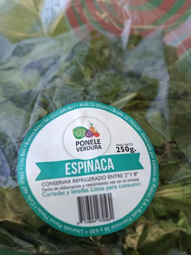 [062] Espinaca 250 g