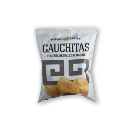 [303] Papas fritas c/ sal marina & pimienta negra - Gauchitas