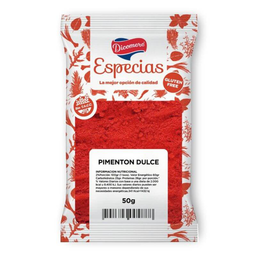 [537] Pimentón dulce 50g SIN TACC - Dicomere