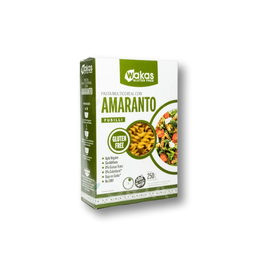 [651] Fusilli Multicereal c/amaranto 250g - Wakas