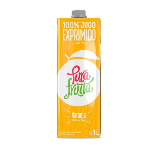 [756] Jugo 100% Exprimido Naranja 1000 ml - PURA FRUTTA