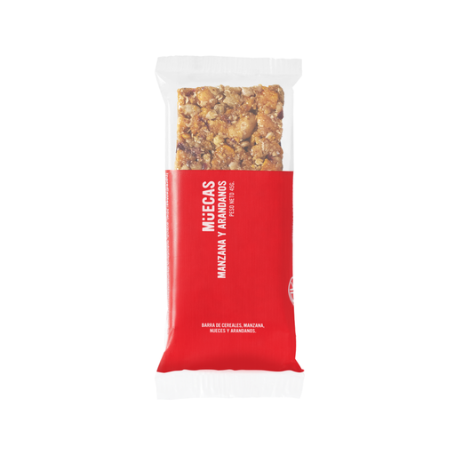 Barra de cereal manzana/arandanos - MUECAS