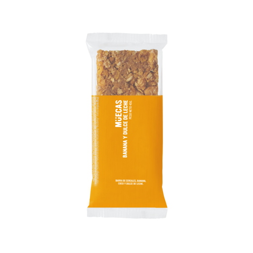 Barra de cereal banana/dulce de leche - MUECAS
